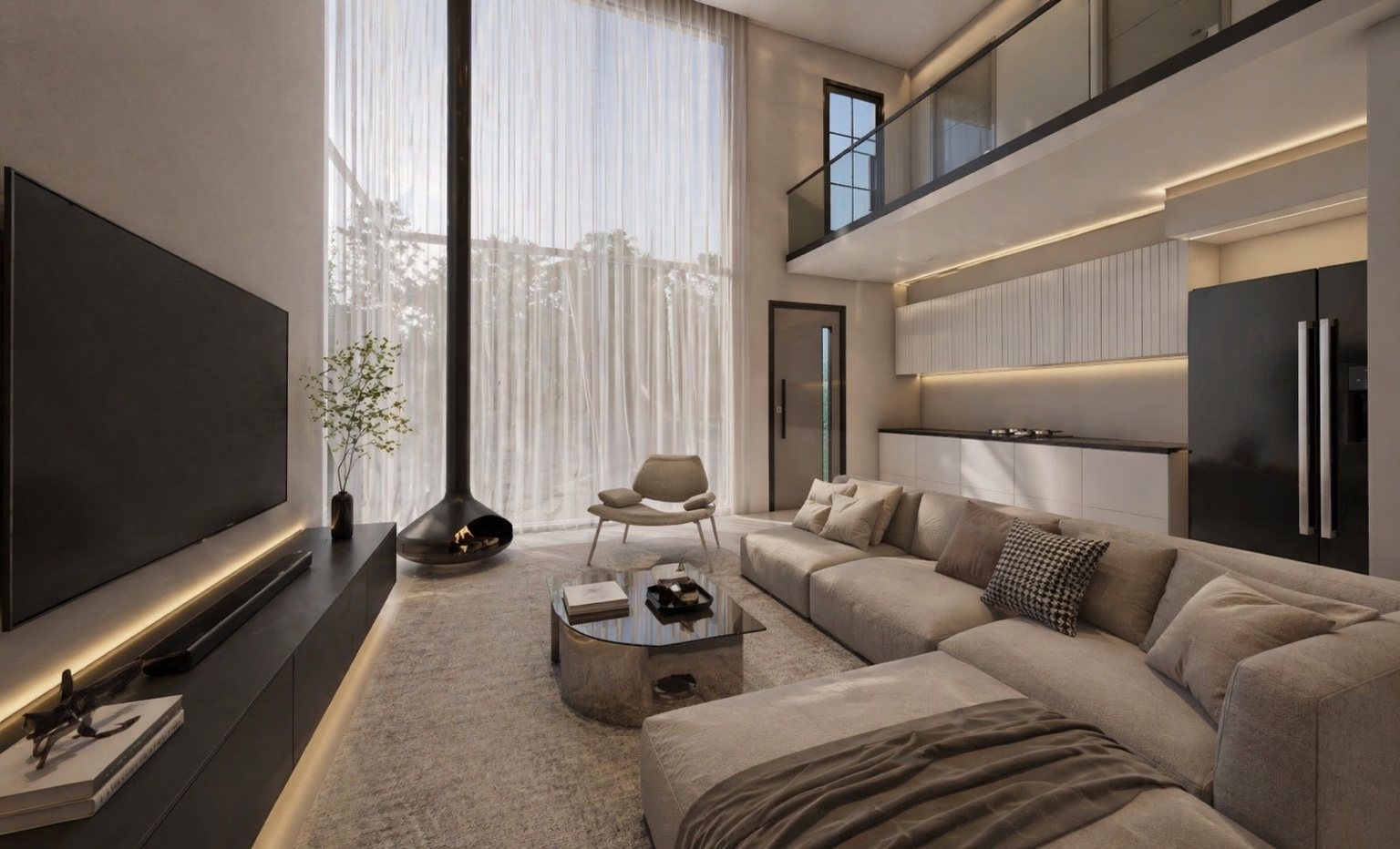 İstanbul Beykoz Loft House Projesi görseli